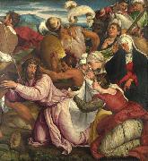 Jacopo Bassano The Procession to Calvary (mk08) oil painting on canvas